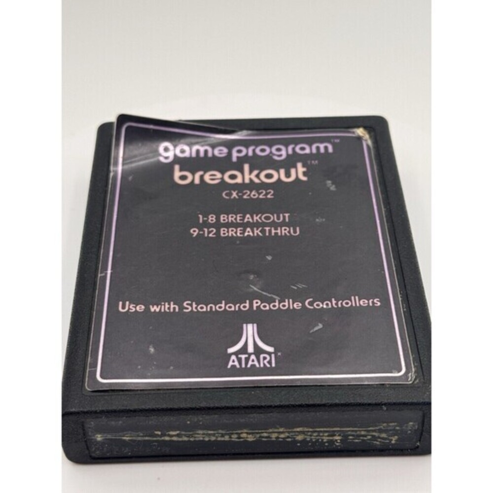 Vintage Breakout Video Game For Atari 2600 Untested